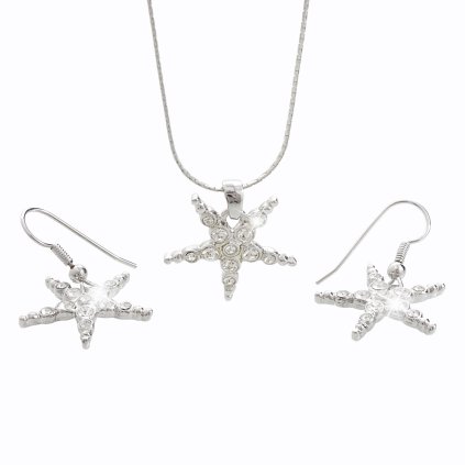 J11000189CR Souprava s kameny Swarovski®  - náušnice, náhrdelník