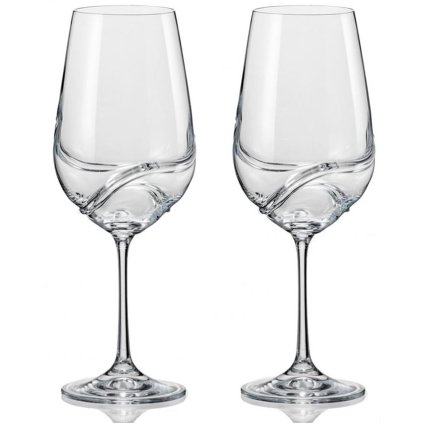 Sklenice na víno Turbulence 550ml 2ks