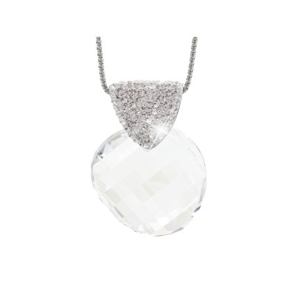 J61300426cr Náhrdelník Erb s kameny Swarovski® Crystal