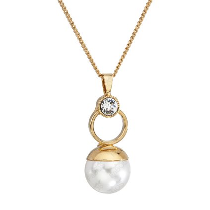 Řetízek s přívěskem Perla Swarovski® Crystal