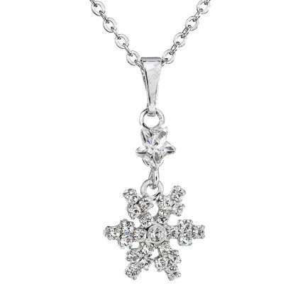 Náhrdelník Vločka s kameny Swarovski® Crystal