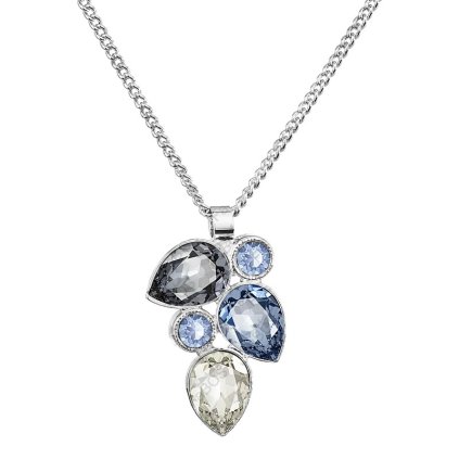 Náhrdelník Hrozen malý s kameny Swarovski® Multicolor