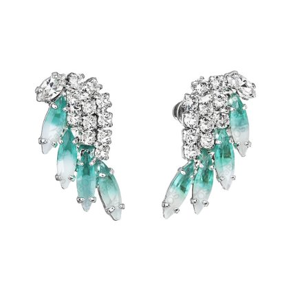 F923936aqNáušnice Křídla Swarovski® Components