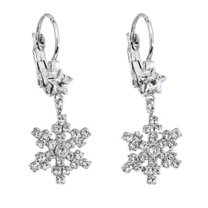 Náušnice Vločky Swarovski® Components 