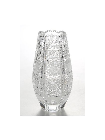 Křišťálová váza brus 25,5 cm 40016