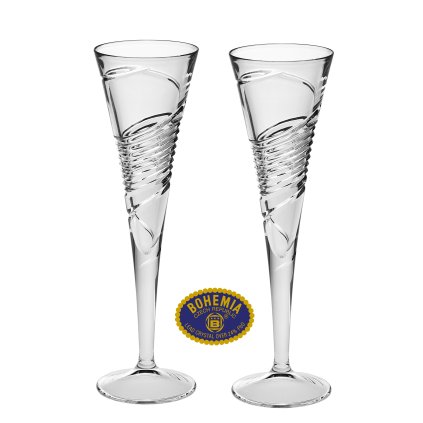 Křišťálové sklenice na sekt 160ml  Bohemia Crystal, 2ks