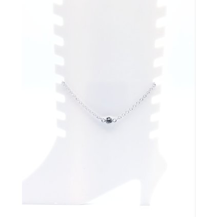 J61500639crŘetízek na nohu s crystalem Swarovski