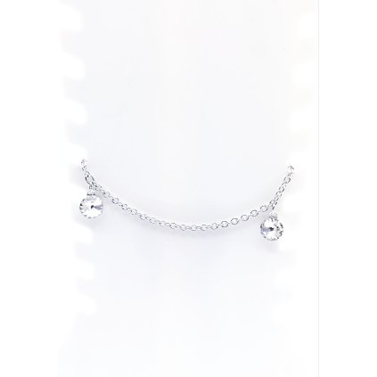 J61500637crŘetízek na nohu Swarovski rivola