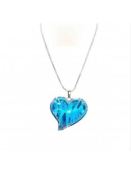 Náhrdelník Srdce preciosa blueJ81300165aq