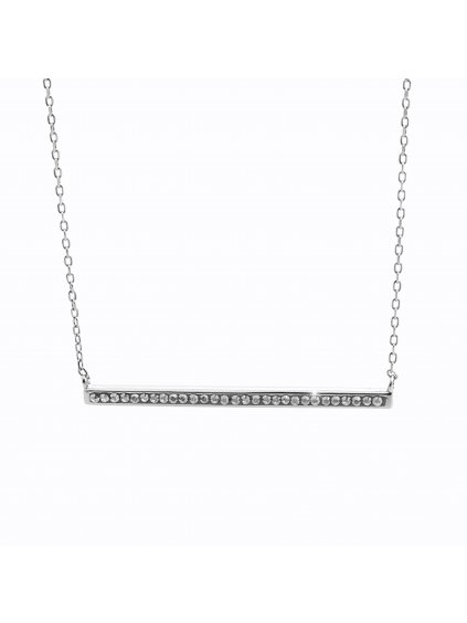 92300357crStříbrný náhrdelník Linka Swarovski crystal