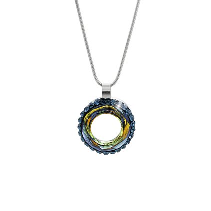 J61300735tab Náhrdelník Donut Swarovski® Tabac 61300735tab