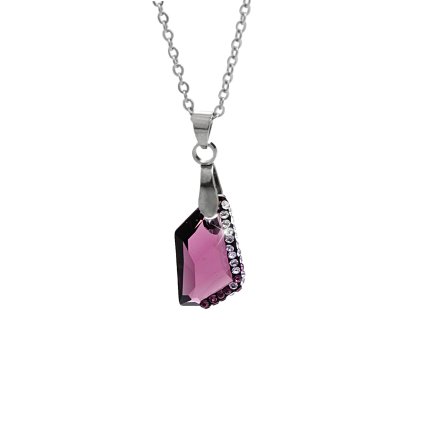 J61300751am Náhrdelník Krystal Swarovski® Amethyst 61300751am