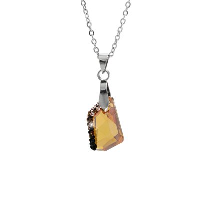 J61300751coop Náhrdelník Krystal Swarovski® Amethyst Copper 61300751coop