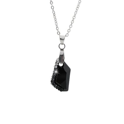 J61300751jet Náhrdelník Krystal Swarovski® Jet 18 mm 61300751jet