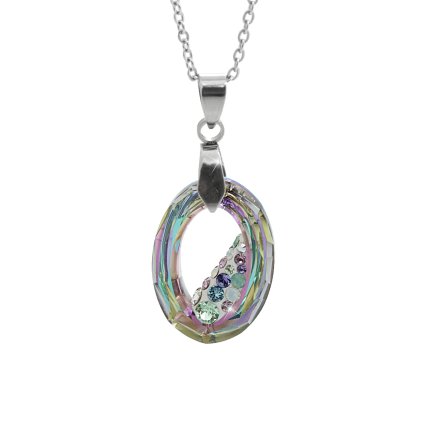 J61300756vl Náhrdelník Óčko Swarovski® Vitrail Light 22 mm 61300756vl