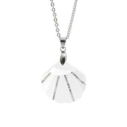Náhrdelník Mušle Swarovski® Crystal 28 mm 61300780cr