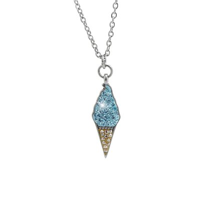 J61300816aqNáhrdelník Zmrzlinka Swarovski® Aquamarine 61300816aq