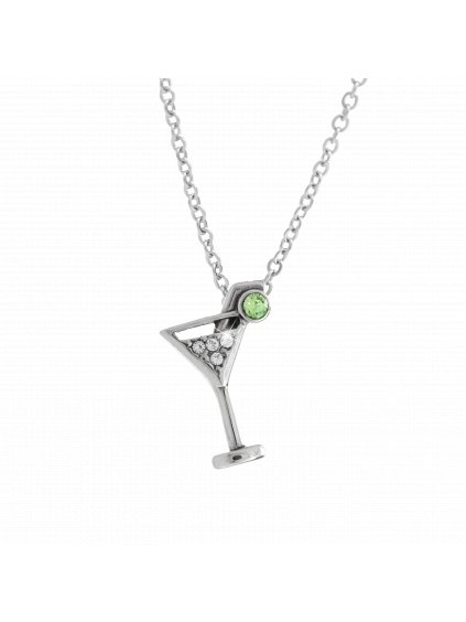 Náhrdelník Sklenka Martini Swarovski® Crystal 61300822cr