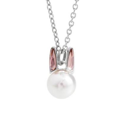 Náhrdelník s ouškama Swarovski® Rose 61300828ro