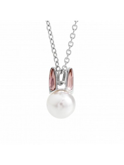 Náhrdelník s ouškama Swarovski® Rose 61300828ro