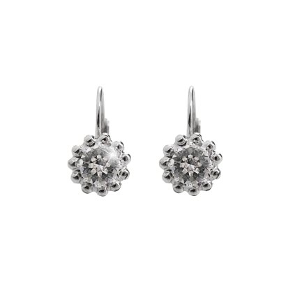 Náušnice Flower Swarovski® Crystal 61400725cr