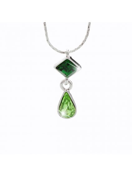 Náhrdelník s kameny Swarovski® Peridot