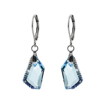 Náušnice Krystal Swarovski® Aquamarine 61400751aq