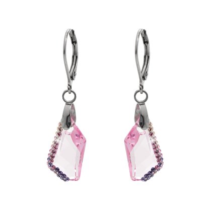 Náušnice Krystal Swarovski® Rose 61400751ro