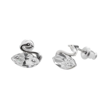 Náušnice Labuť Swarovski® Crystal 61400761cr