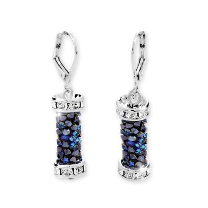 Náušnice Tubus Swarovski® Bermuda Blue 61400586bb