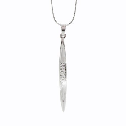 J61300332CR Náhrdelník Špička s kameny Swarovski® Crystal