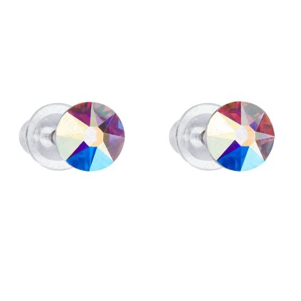 F929708abNÁUŠNICE ŠATON 6MM CRYSTAL AB SWAROVSKI
