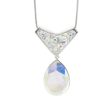 J61300417AB  Náhrdelník Kapka s kameny Swarovski® Crystal AB