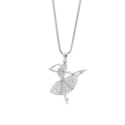 J61300440AB Náhrdelník Baletka s kameny Swarovski® Crystal AB