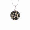 J92300074MIXJET Stříbrný řetízek s přívěskem Swarovski® components Round IV.