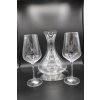3639 karafa na vino bez dekoru set 2 1 1l