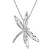 F913263crŘetízek s přívěskem Vážka Swarovski® Crystal