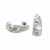 J61400306ab  Náušnice Kreole Swarovski® Aurore Boreale 61400306ab (2)