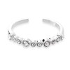 J92700302CRStříbrný prsten s řadou kamenů Swarovski Crystal