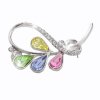 J61600316multi Brož s kameny Swarovski® Multicolor J61600316multi