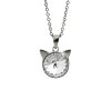 Náhrdelník Hlava kočky Swarovski® Crystal 61300783cr