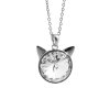 Náhrdelník Hlava kočky Swarovski® Crystal 16 mm 61300784cr
