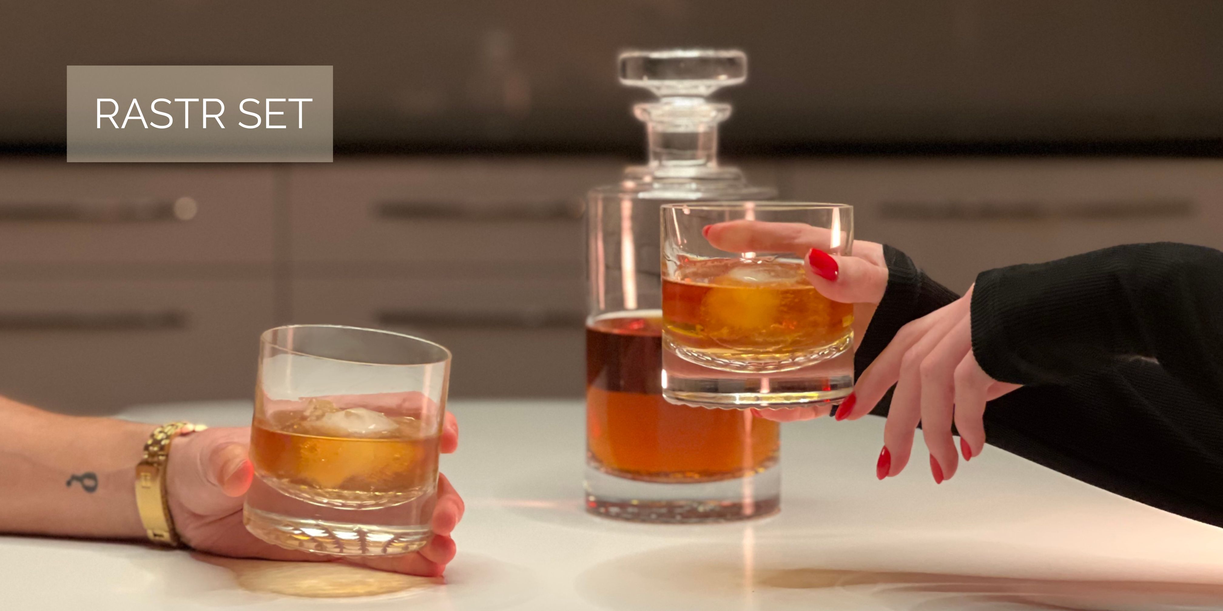 Jaké broušené whisky sklenice?