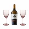 CAPOFORTE FIANO, IGT víno a sklenice Sakura na víno růžová 2