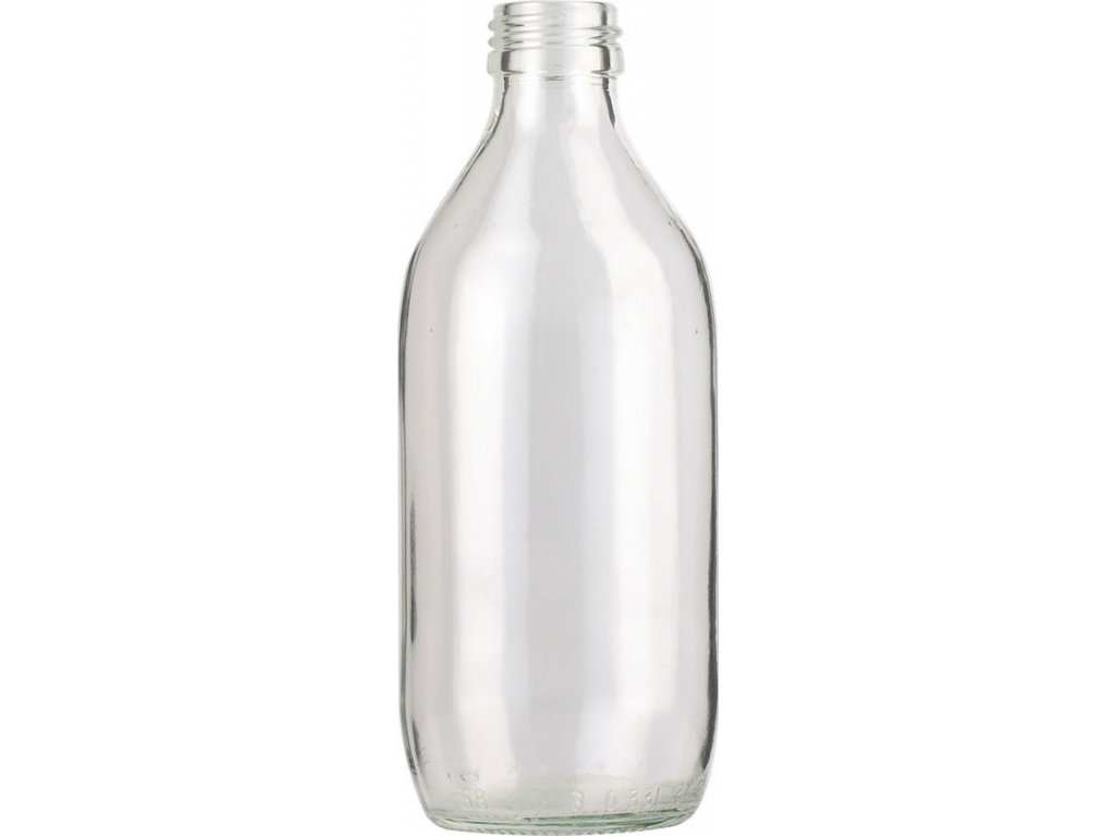Levně O-I Czech Republic Skleněná lahev Bohuš 330 ml PP 28