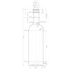 Bordeaux70 BM 17,5 750 ml výkres