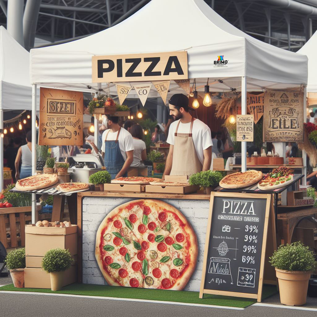 Sklopivi vrtni šator 4x4