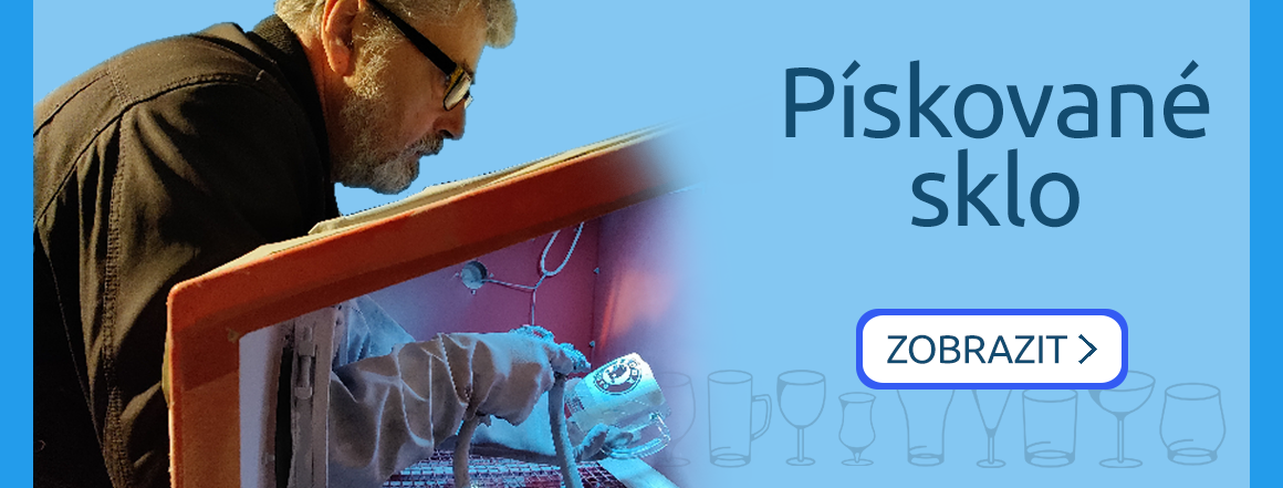 Pískování skla