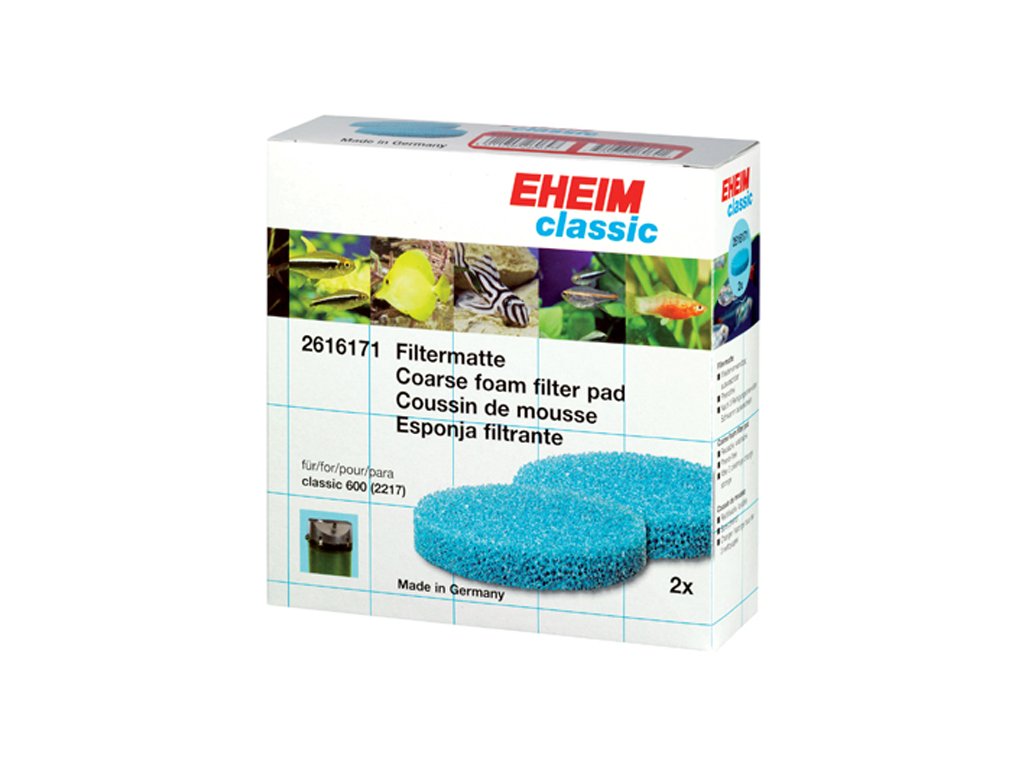 EHEIM filtrační vložka modrá pro Classic 2217 - 2ks (2616171)