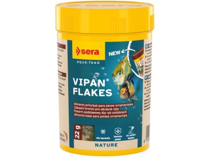 Sera Vipan Flakes 100ml - vločkové krmivo